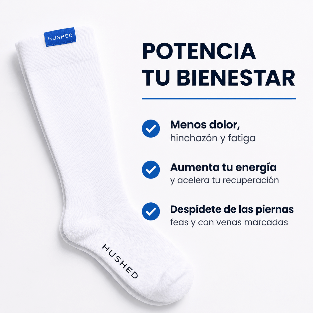 Medias de Compresión de eucalipto marca Hushed