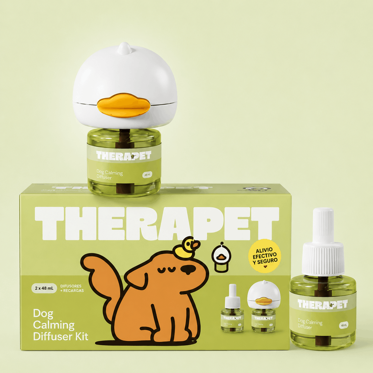 TheraPet - Feromanas para Calmar y reducir ansiedad de tu peludito (2 UNIDADES)